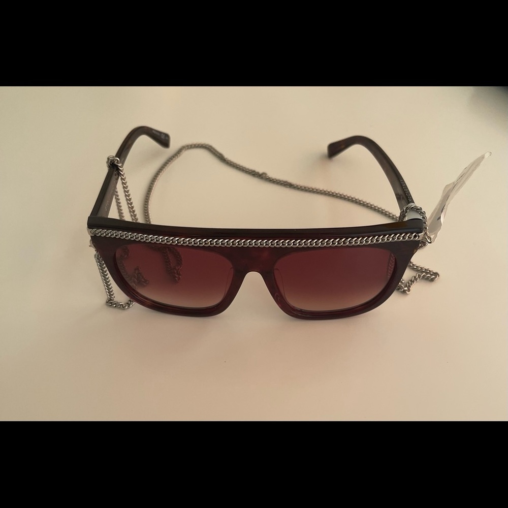 Stella McCartney signature chain sunglasses